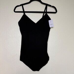 NWT Auden Black Thong Bodysuit Support Shapewear With Adjustable Straps Sz XL